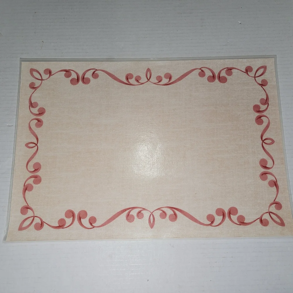 (LOT OF 6) Vintage Kansas Reversible Washable Placemats.